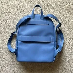 Dkny | Bags | Dkny Nyc Backpack In Blue Suede | Poshmark display picture 2